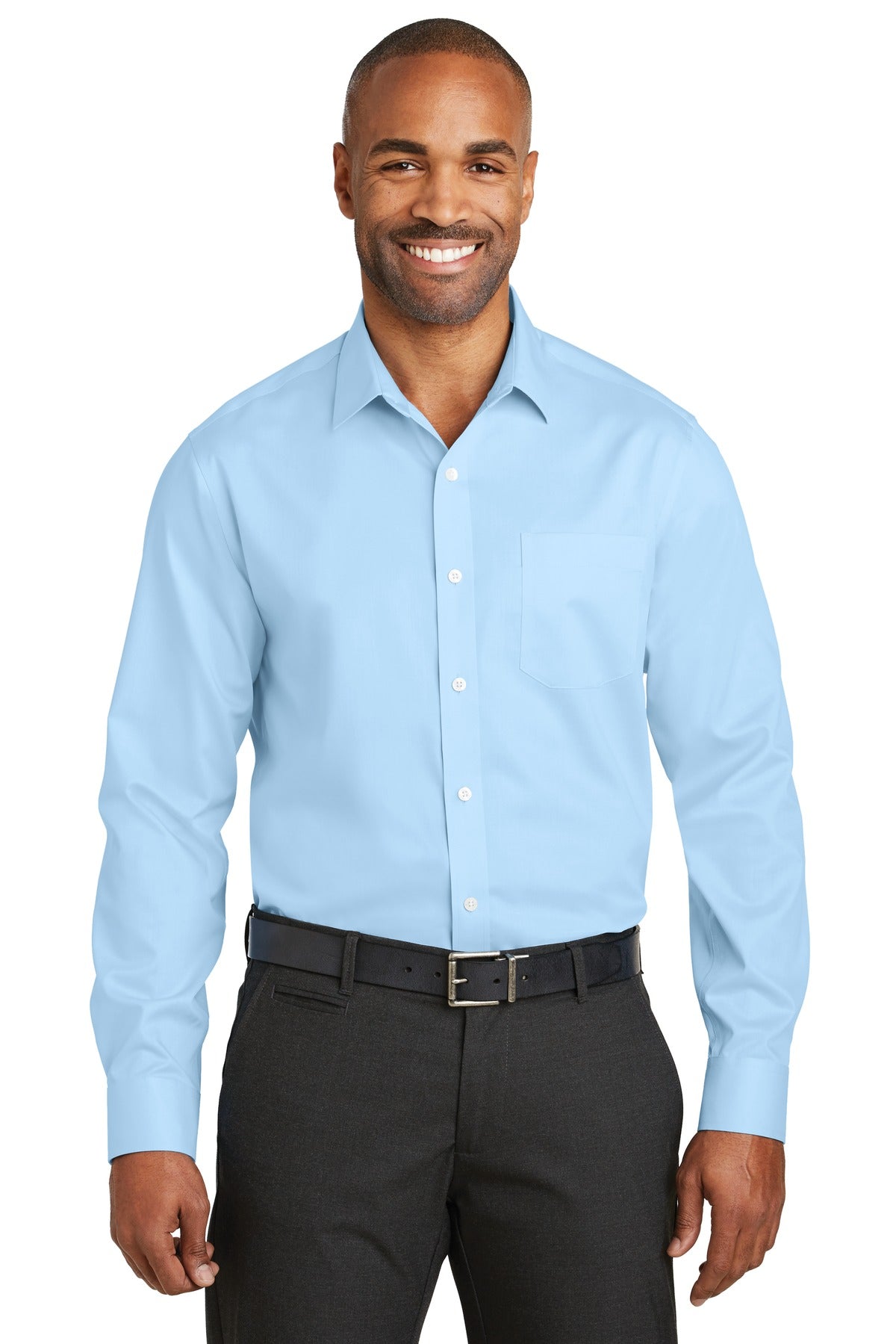 Red House Men's Slim Fit Non-Iron Twill Shirt. RH80 Red House