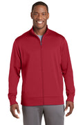 Sport-Tek Men's Sport-Wick Fleece Full-Zip Jacket
