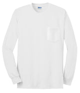 Gildan - Ultra Cotton® Long Sleeve Pocket T-Shirt Gildan
