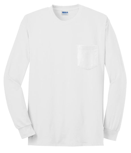 Gildan - Ultra Cotton® Long Sleeve Pocket T-Shirt Gildan