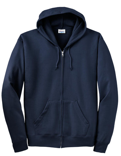 Hanes Men's EcosmartÂ® Full-Zip Hooded Sweatshirt