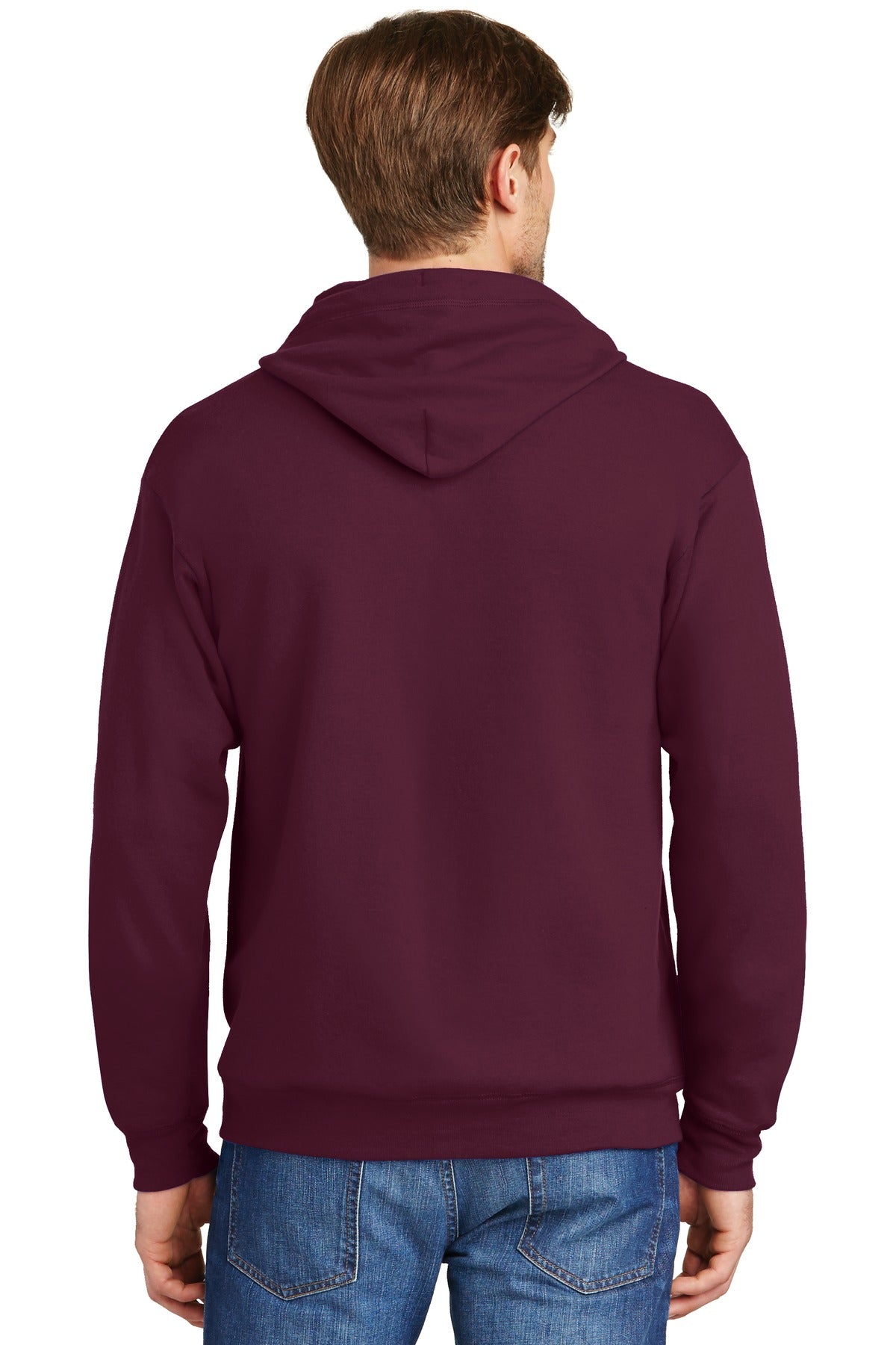 Hanes Men's EcosmartÂ® Full-Zip Hooded Sweatshirt Hanes