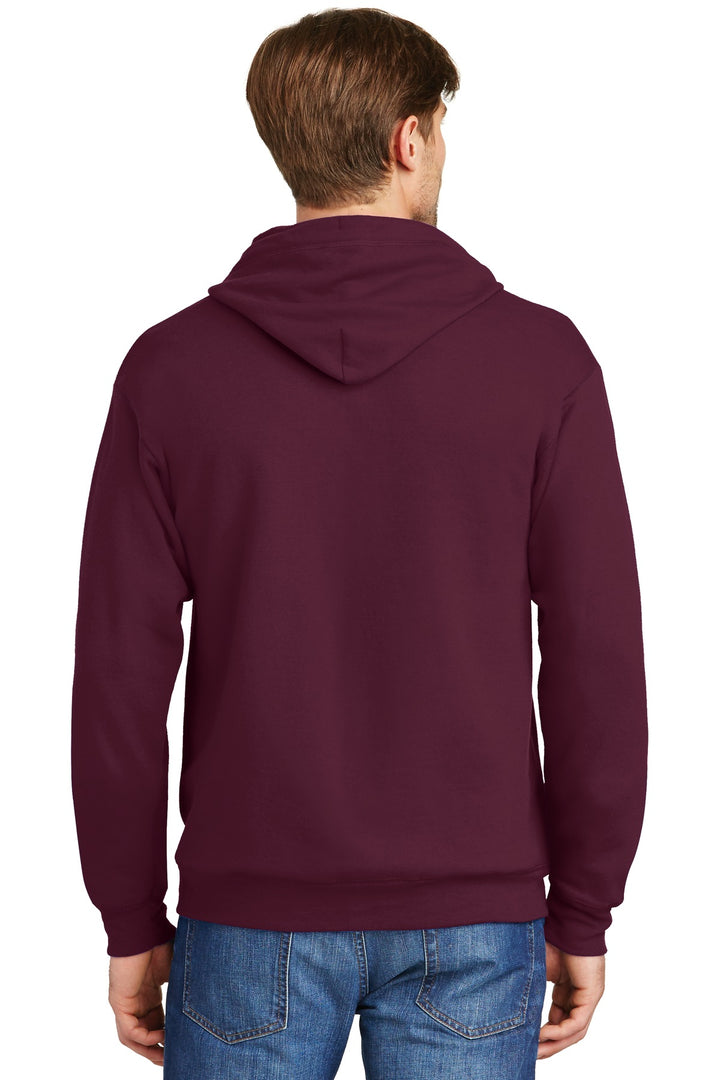 Hanes Men's EcosmartÂ® Full-Zip Hooded Sweatshirt Hanes
