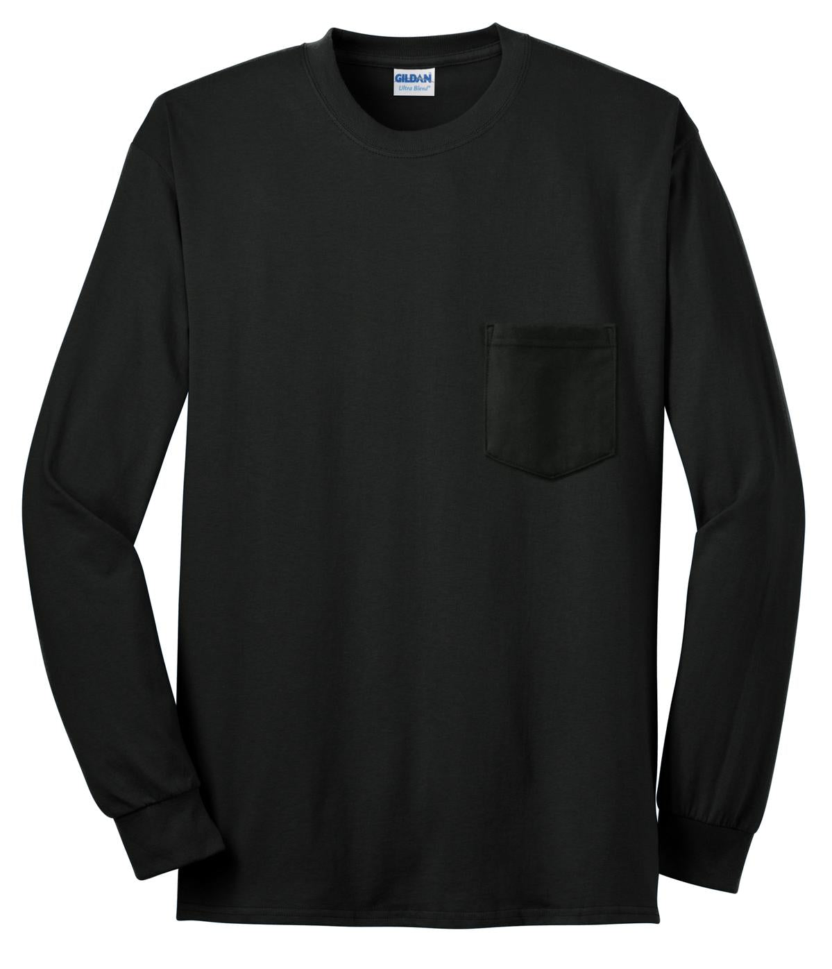 Gildan - Ultra Cotton® Long Sleeve Pocket T-Shirt Gildan