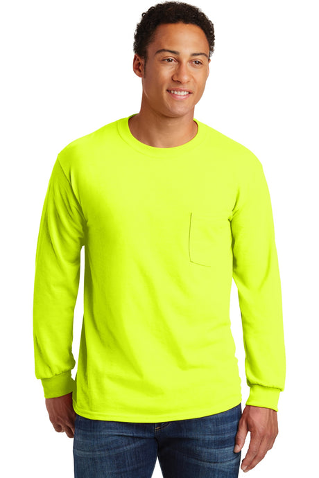 Gildan - Ultra Cotton® Long Sleeve Pocket T-Shirt Gildan