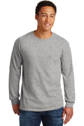 Gildan - Ultra Cotton® Long Sleeve Pocket T-Shirt Gildan
