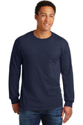 Gildan - Ultra Cotton® Long Sleeve Pocket T-Shirt Gildan