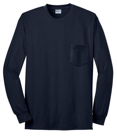 Gildan - Ultra Cotton® Long Sleeve Pocket T-Shirt