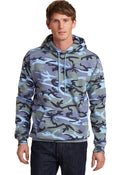 Port & Company Men's Core Fleece Camo Pullover Hooded Sweatshirt. PC78HC Port & Company