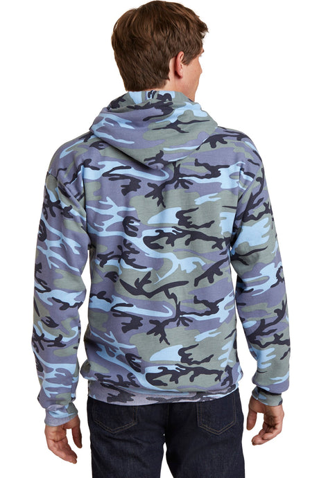 Port & Company Men's Core Fleece Camo Pullover Hooded Sweatshirt. PC78HC Port & Company