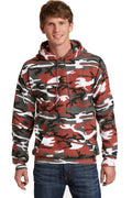 Port & Company Men's Core Fleece Camo Pullover Hooded Sweatshirt. PC78HC Port & Company