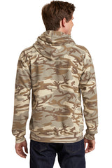 Port & Company Men's Core Fleece Camo Pullover Hooded Sweatshirt. PC78HC Port & Company