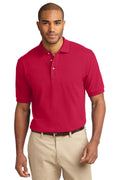 Port Authority Men's   Tall Heavyweight Cotton Pique Polo-1