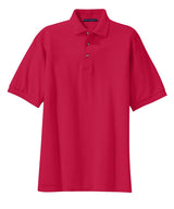 Port Authority Men's   Tall Heavyweight Cotton Pique Polo-3