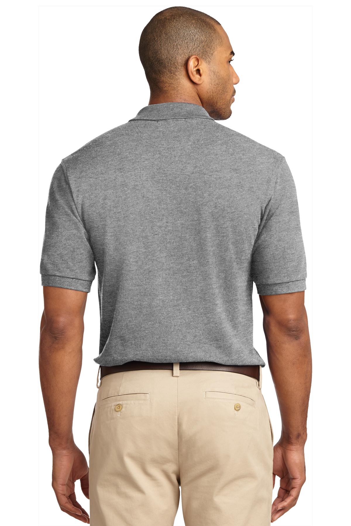 Port Authority Men's   Tall Heavyweight Cotton Pique Polo-2
