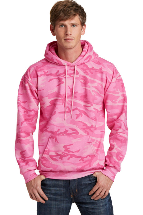 Port & Company Men's Core Fleece Camo Pullover Hooded Sweatshirt. PC78HC Port & Company