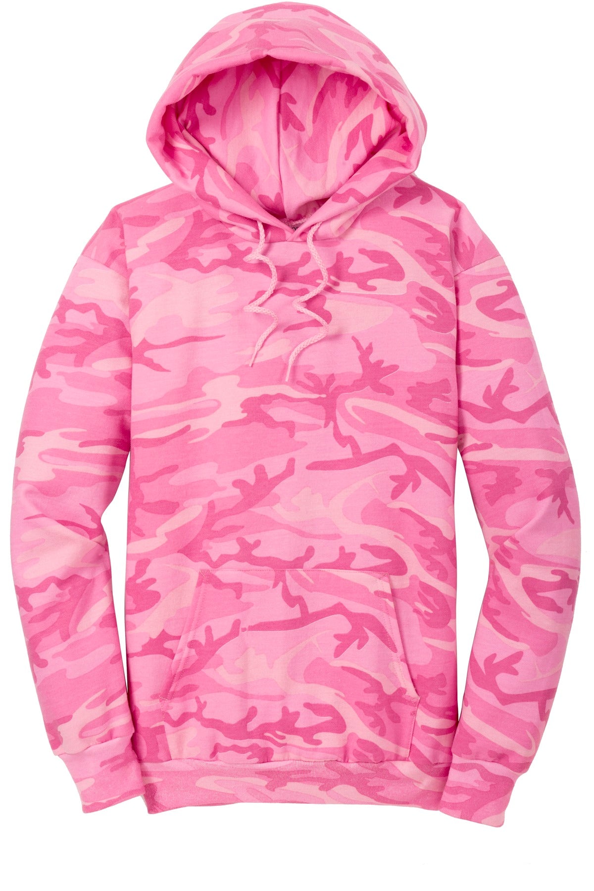 Port & Company Men's Core Fleece Camo Pullover Hooded Sweatshirt. PC78HC Port & Company