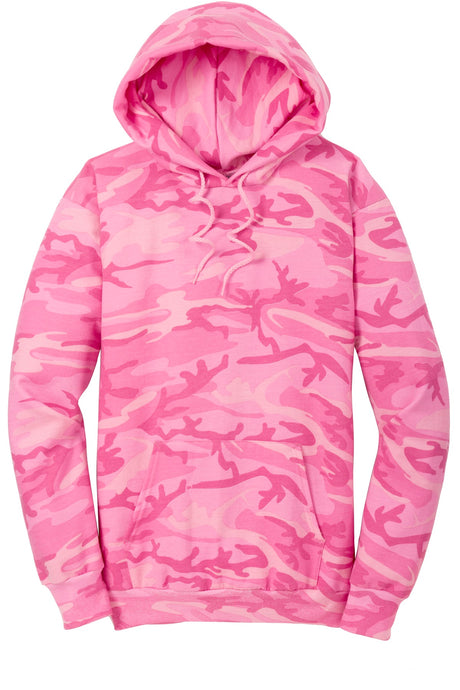 Port & Company Men's Core Fleece Camo Pullover Hooded Sweatshirt. PC78HC Port & Company