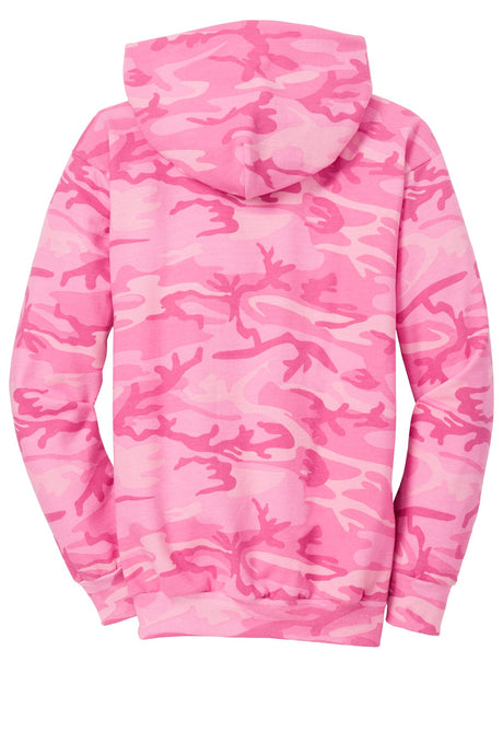 Port & Company Men's Core Fleece Camo Pullover Hooded Sweatshirt. PC78HC Port & Company