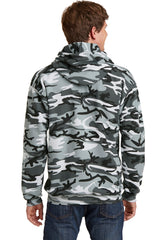 Port & Company Men's Core Fleece Camo Pullover Hooded Sweatshirt. PC78HC Port & Company
