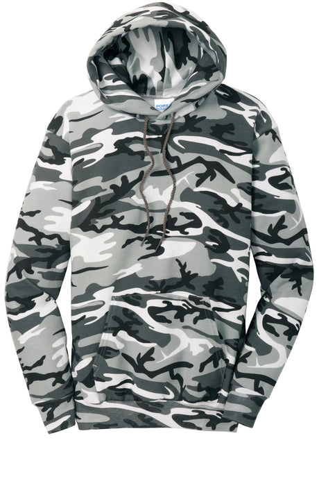 Port & Company Men's Core Fleece Camo Pullover Hooded Sweatshirt. PC78HC Port & Company