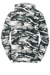 Port & Company Men's Core Fleece Camo Pullover Hooded Sweatshirt. PC78HC Port & Company