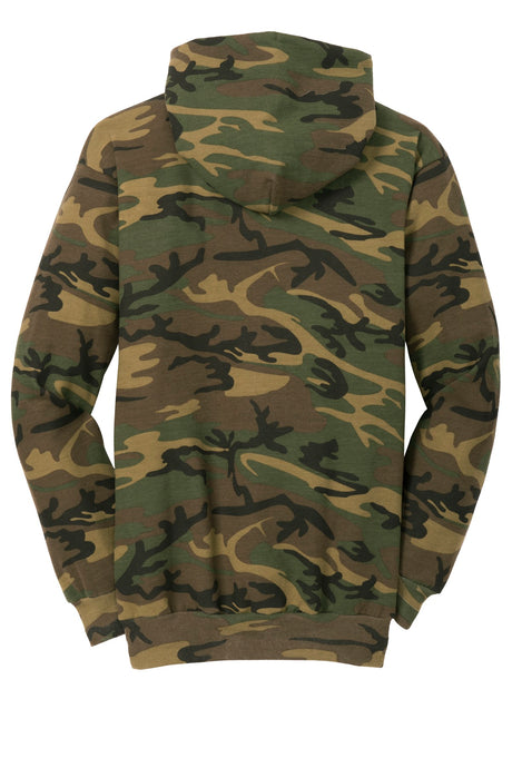 Port & Company Men's Core Fleece Camo Pullover Hooded Sweatshirt. PC78HC Port & Company