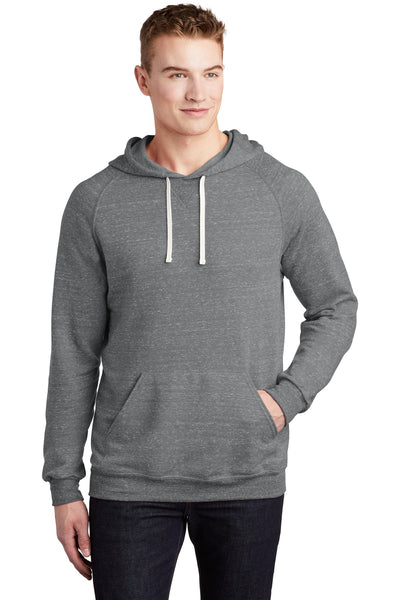 JERZEES Men's Snow Heather French Terry Raglan Hoodie 90M