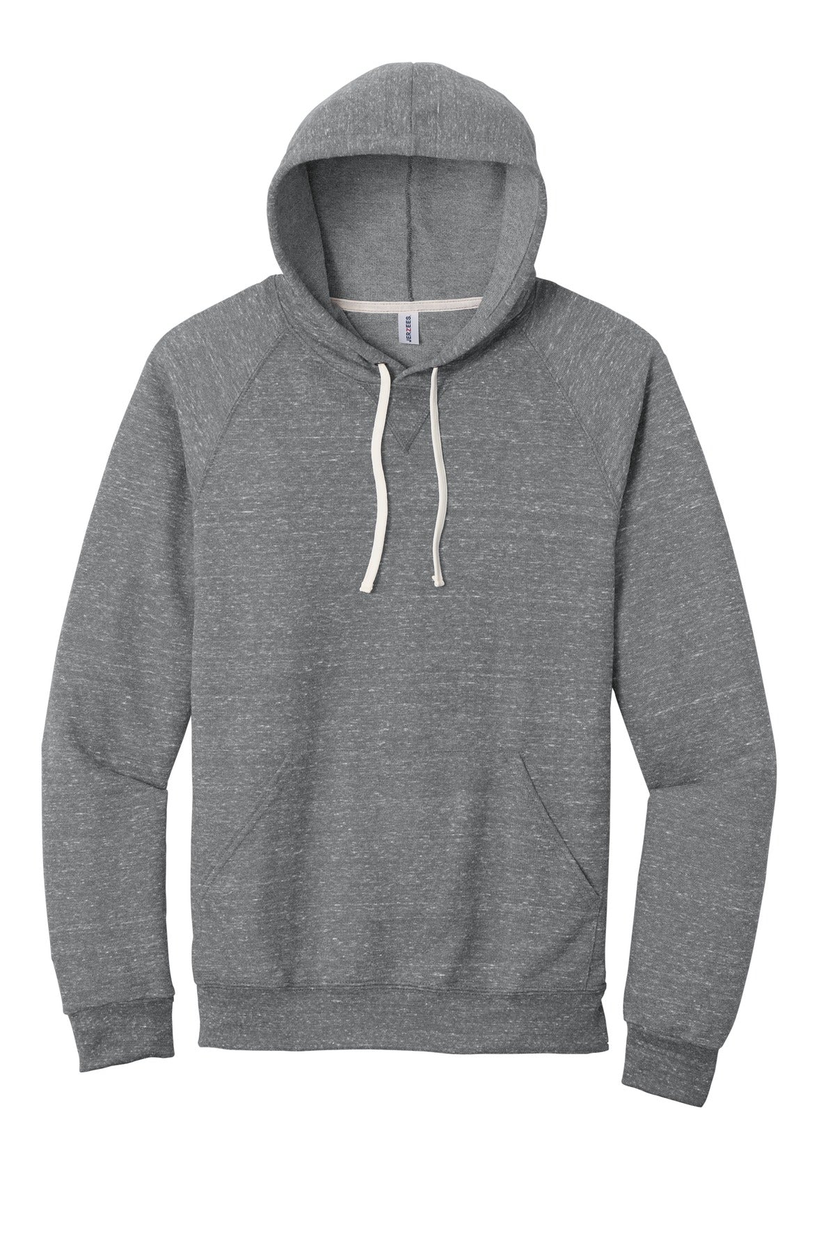 JERZEES Men's Snow Heather French Terry Raglan Hoodie 90M JERZEES