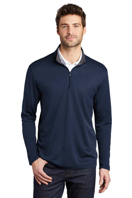 Port Authority Men's Silk Touch Performance 1/4-Zip. K584 Port Authority