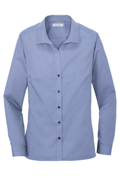 Red House Women's Nailhead Non-Iron Shirt. RH470 Red House