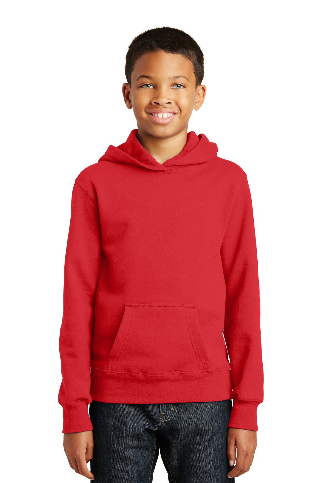 Port & Company - Youth Fan Favorite Fleece Pullover Hooded Sweatshirt