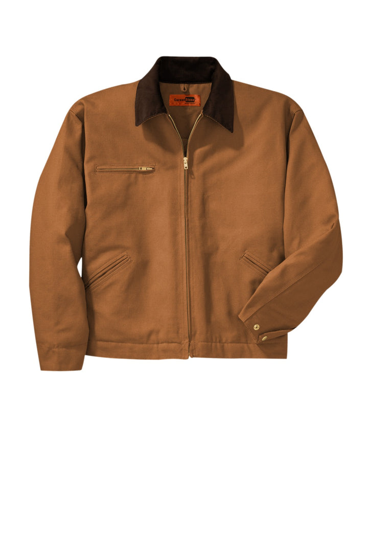 CornerStone Men's Duck Cloth Work Jacket. J763 CornerStone