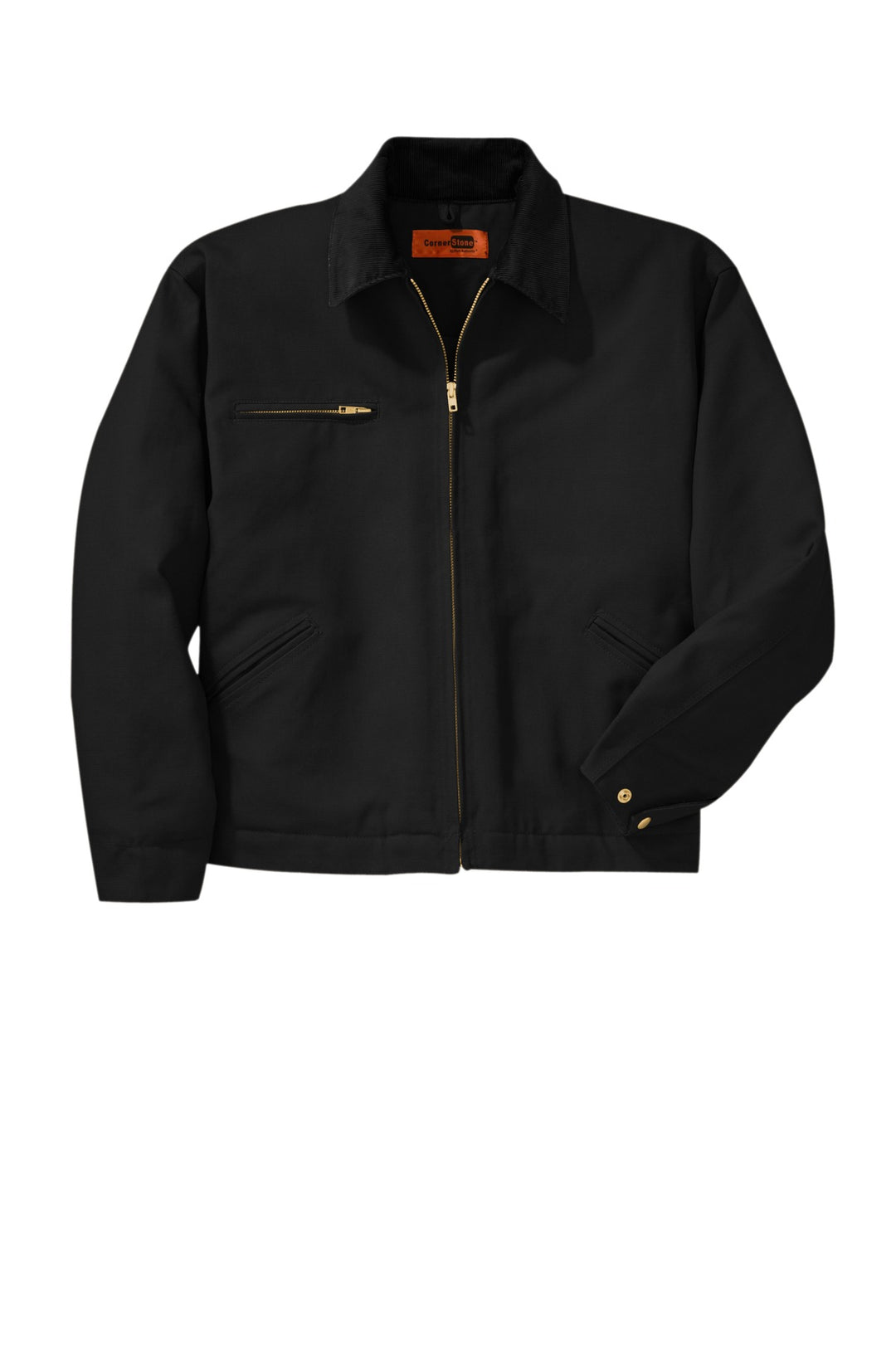 CornerStone Men's Duck Cloth Work Jacket. J763 CornerStone