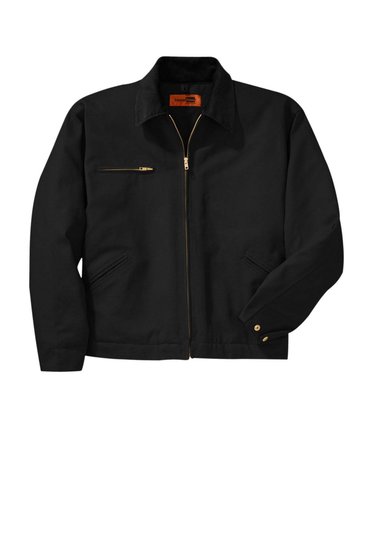 CornerStone Men's Duck Cloth Work Jacket. J763 CornerStone