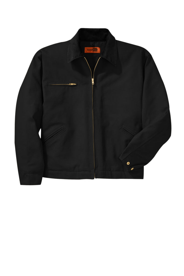 CornerStone Men's Duck Cloth Work Jacket. J763 CornerStone