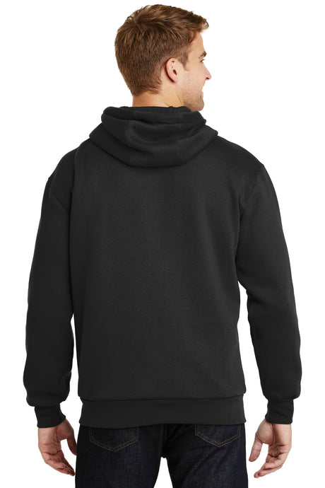 CornerStone Men's Heavyweight Full-Zip Hooded Sweatshirt with Thermal Lining. CS620 CornerStone