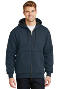 CornerStone Men's Heavyweight Full-Zip Hooded Sweatshirt with Thermal Lining. CS620 CornerStone