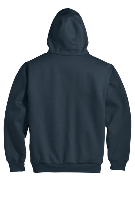CornerStone Men's Heavyweight Full-Zip Hooded Sweatshirt with Thermal Lining. CS620 CornerStone