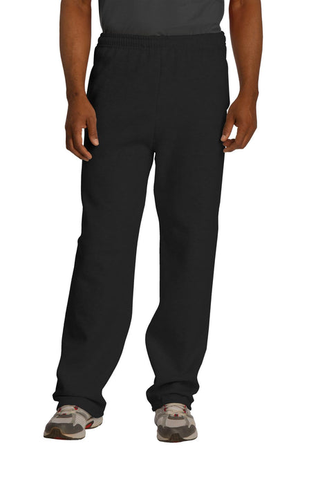 JERZEES Men's NuBlend Open Bottom Sweatpants with Pockets JERZEES