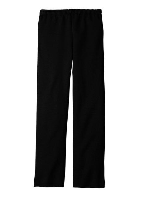 JERZEES Men's NuBlend Open Bottom Sweatpants with Pockets JERZEES