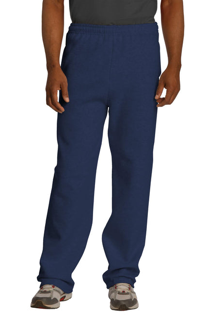 JERZEES Men's NuBlend Open Bottom Sweatpants with Pockets JERZEES