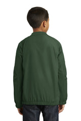 Sport-Tek ®  Youth V-Neck Raglan Wind Shirt-2