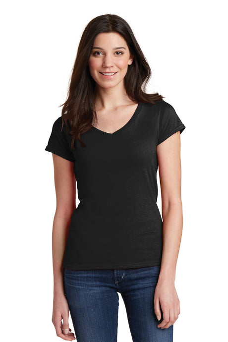 Gildan Women's SoftstyleÂ® V-Neck T-Shirt Gildan