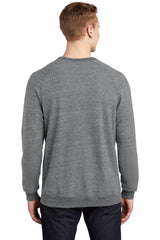 JERZEES Men's Snow Heather French Terry Raglan Crew Sweatshirt 91M JERZEES