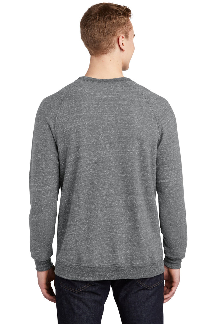 JERZEES Men's Snow Heather French Terry Raglan Crew Sweatshirt 91M JERZEES