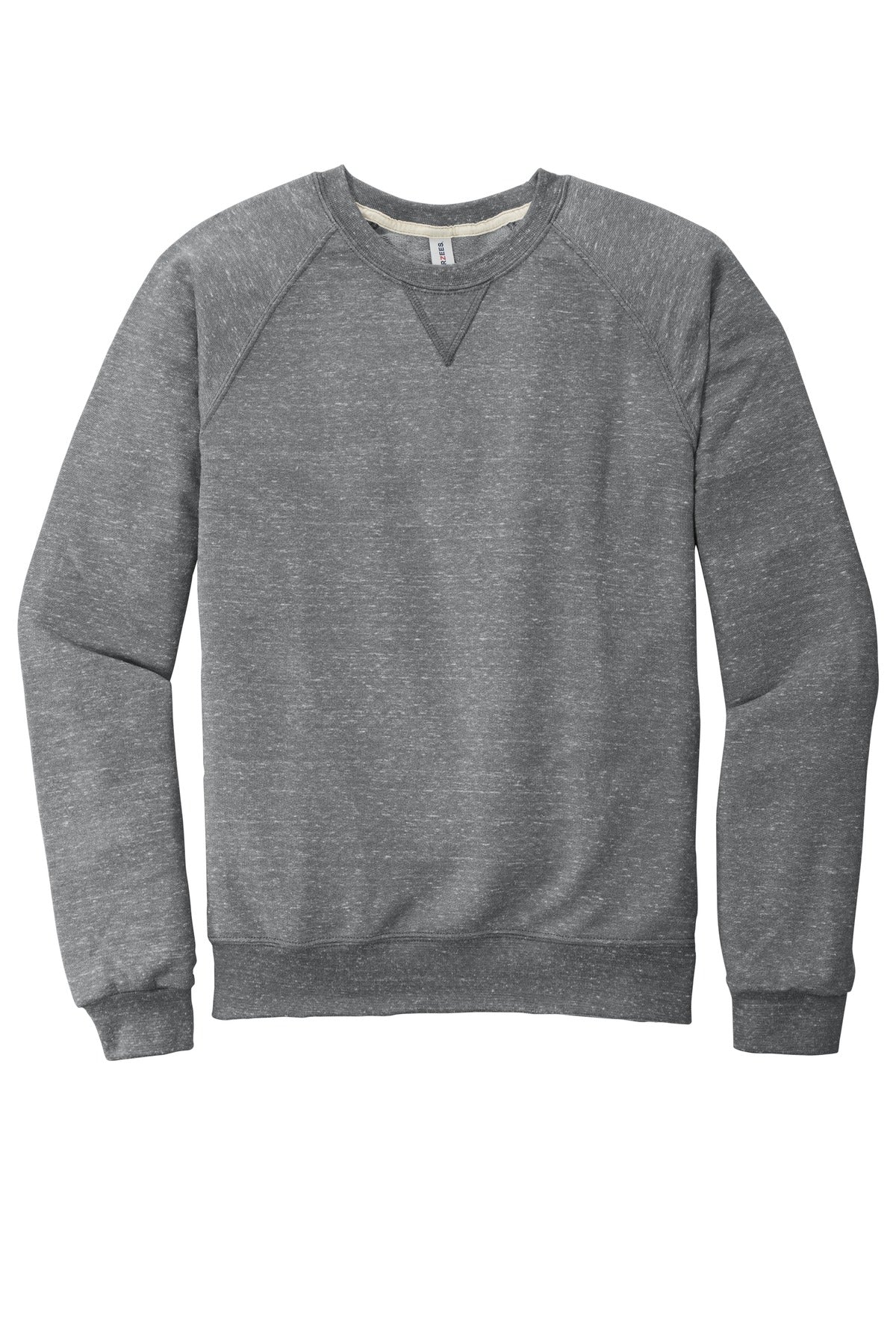 JERZEES Men's Snow Heather French Terry Raglan Crew Sweatshirt 91M JERZEES