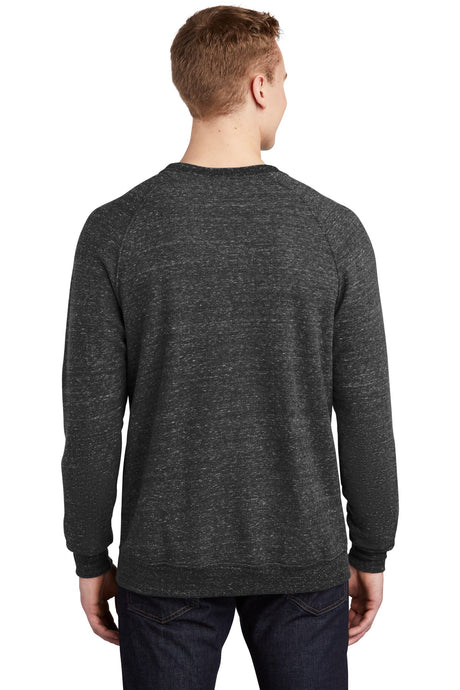 JERZEES Men's Snow Heather French Terry Raglan Crew Sweatshirt 91M JERZEES
