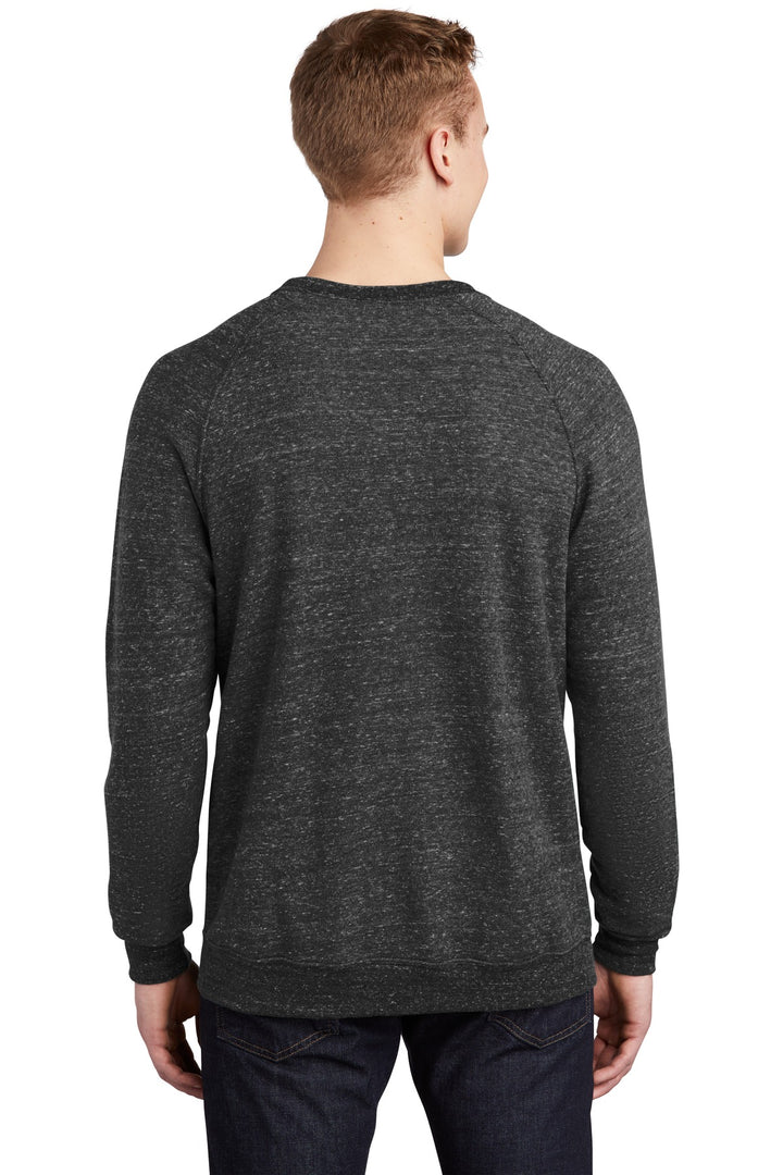 JERZEES Men's Snow Heather French Terry Raglan Crew Sweatshirt 91M JERZEES