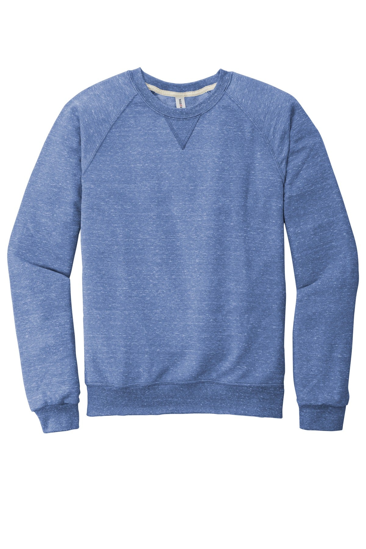 JERZEES Men's Snow Heather French Terry Raglan Crew Sweatshirt 91M JERZEES